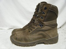 British Army RAF Military Issue YDS Falcon Suede Desert Combat Boots Size 9 W T1