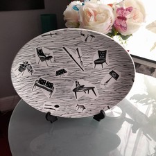 RIDGEWAY POTTERIES HOMEMAKER OVAL PLATTER EXCELLENT VINTAGE CONDITION 