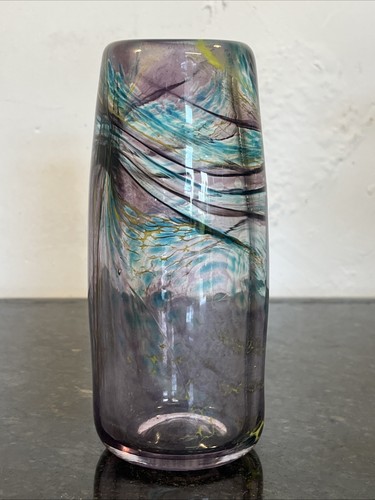 Studio art glass - glass, vase