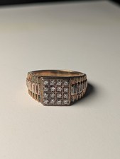 Vintage Sterling Silver Gold