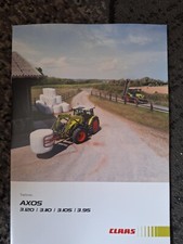 Claas Axos 0125 Brochure Tractor Tractor