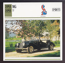 1953 1954 1955 MG TF Series T