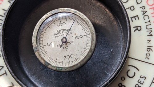Vintage rototherm thermometer - rototherm,