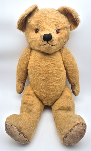 Vintage pedigree teddy bear - vintage,