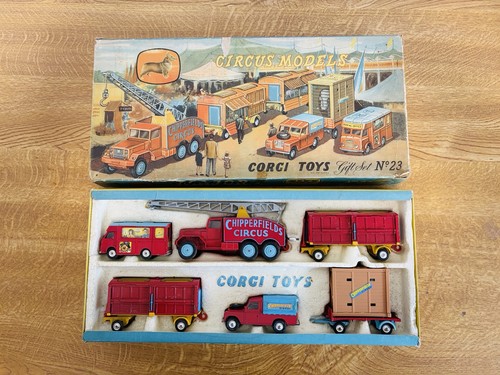 Corgi toys major gift set - major,