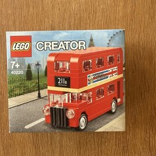 LEGO 40220 Creator London Bus Red Double Decker Brand New Sealed Box
