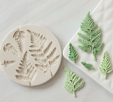 Plant Leaf Silicone Fondant Icing Mould Plant Leaves Cake  Sugar Craft Mold UK