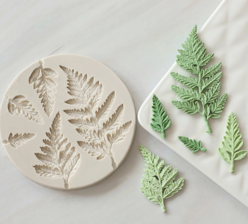 Plant leaf silicone fondant - plant,