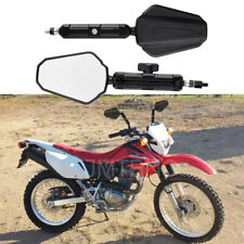 For Honda CRF230L CRF250L CRF300L Folable Motorcycle Side Mirrors  8 10mm Black