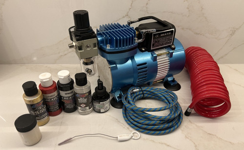 Master airbrush air brush kit - air,