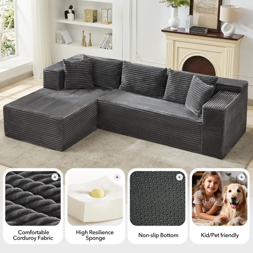 268cm modular sectional - 268cm,
