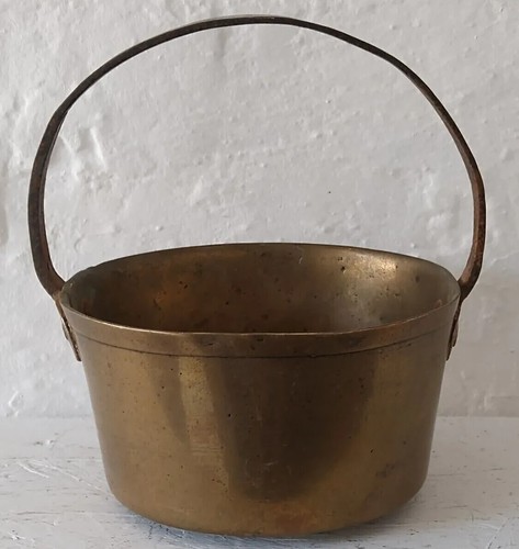 Heavy antique brass jam - brass, or