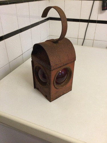 Antique kerosene railroad - kerosene,