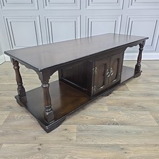 Vintage Oak Coffee Table -
