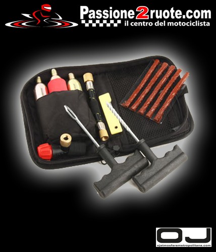 Tubeless tyre repair - tyre, oj