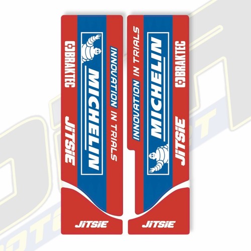 Jitsie trials fork - fork, decal