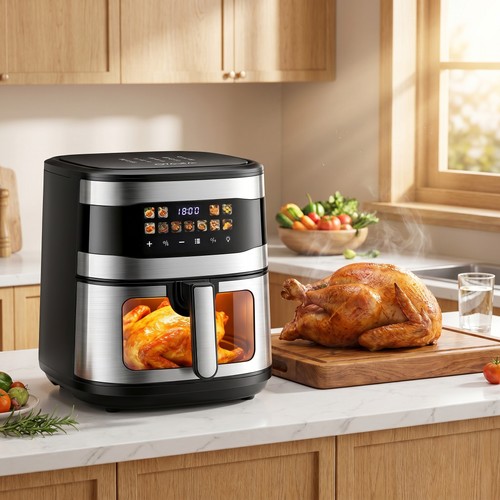 10l visual window air fryer - 10l,