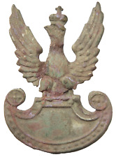 WWl WW1 Poland Polish Army Military Eagle Hat Cap Badge (Y24-02)