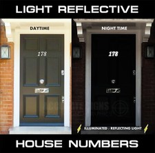 Reflective House Number