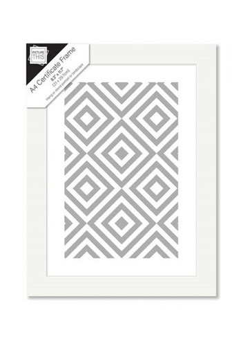 White photo frame - a4,