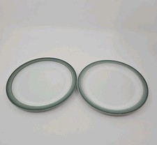 Denby Greenwich Tea Plates X 2