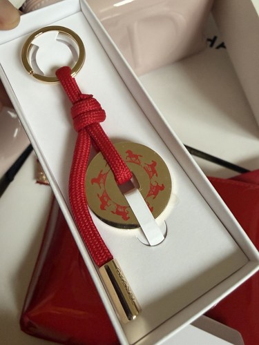 Chanel red phone keyring - chanel,