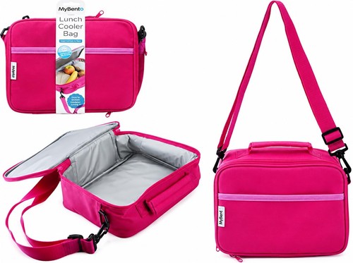 Girls pink insulated lunch - pink,