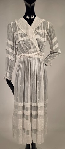 Edwardian embroidered white - edwardian,