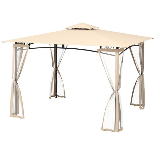 10x12 outdoor gazebo - outdoor, double