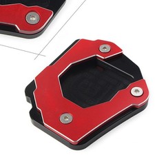 CNC Kickstand Foot Side Stand Extension Plate Pad Fit BMW F800 GS/ADV 15-17 Red