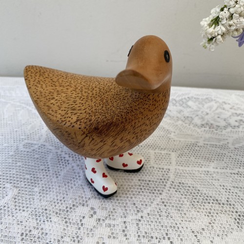 Dcuk hand carved wooden duck - dcuk,