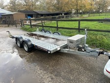 Brian James A4 3.7m X 1.8m Classic Race Car Transporter Trailer Elec Winch VGC