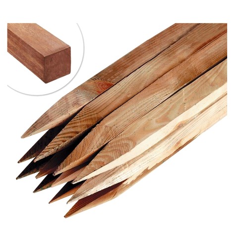 Pack wooden garden - 10, stakes