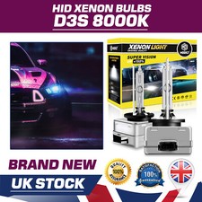 2Pcs D3S 35W HID Xenon DRL