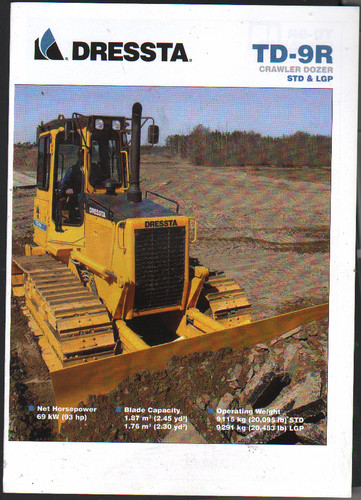 Dressta crawler dozer - dressta, "td-9r"