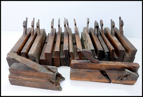 Vintage moulding planes - planes, job