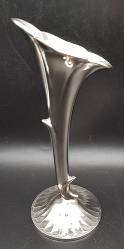 Vintage silver plated - silver, lily