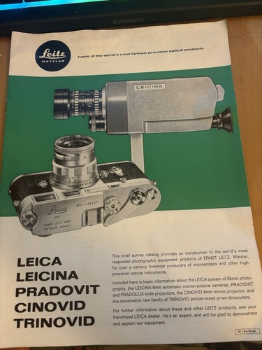 Leica leicina pradovit - /, /
