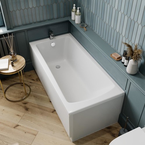 Modern bathroom 1600mm - modern, single