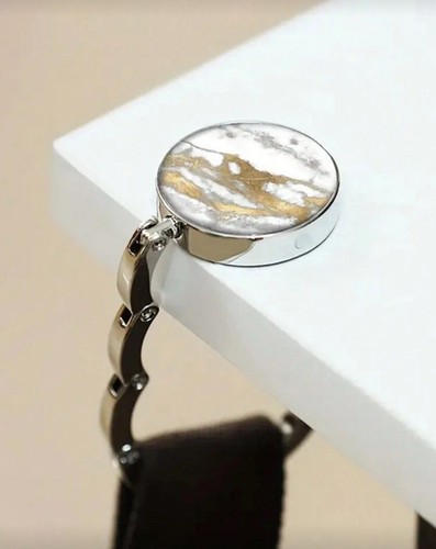 Folding table bag hook - bag, hanger