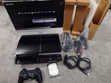  Ps3 PlayStation 3 60GB CECHA12 SSD 256GB BackwardsCom Delid Mods New Thermals. 