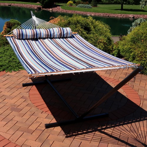Double outdoor hammock with - double,