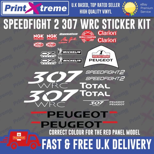 Speedfight 307 wrc sticker - 307,