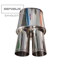 Eisenmann Style Exhaust For BMW E46 E39 E90Mini VW Performance Exhaust Universal