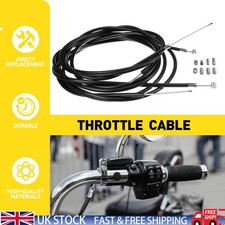 Universal Motorcycle Clutch Brake Throttle Cable Harness Set Replacement Kit 6X