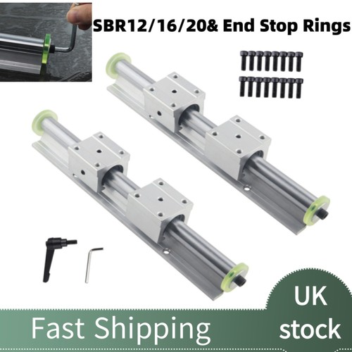 Sbr12 linear rail - 2x, sbr12/16/20