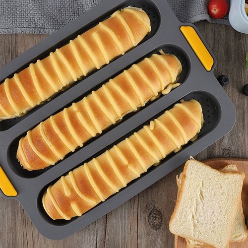 Slot long stick bread baking - long,