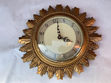 Smiths Gilt Sunburst Wall