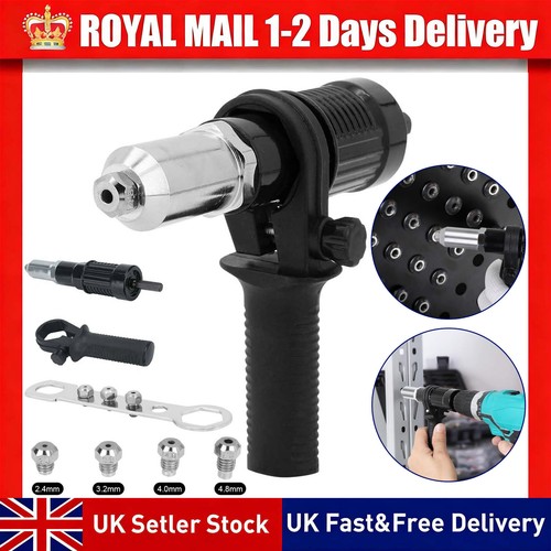 Rivet gun adapter - adapter, pop