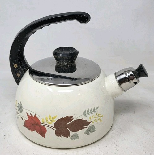 Vintage enamel floral - vintage,